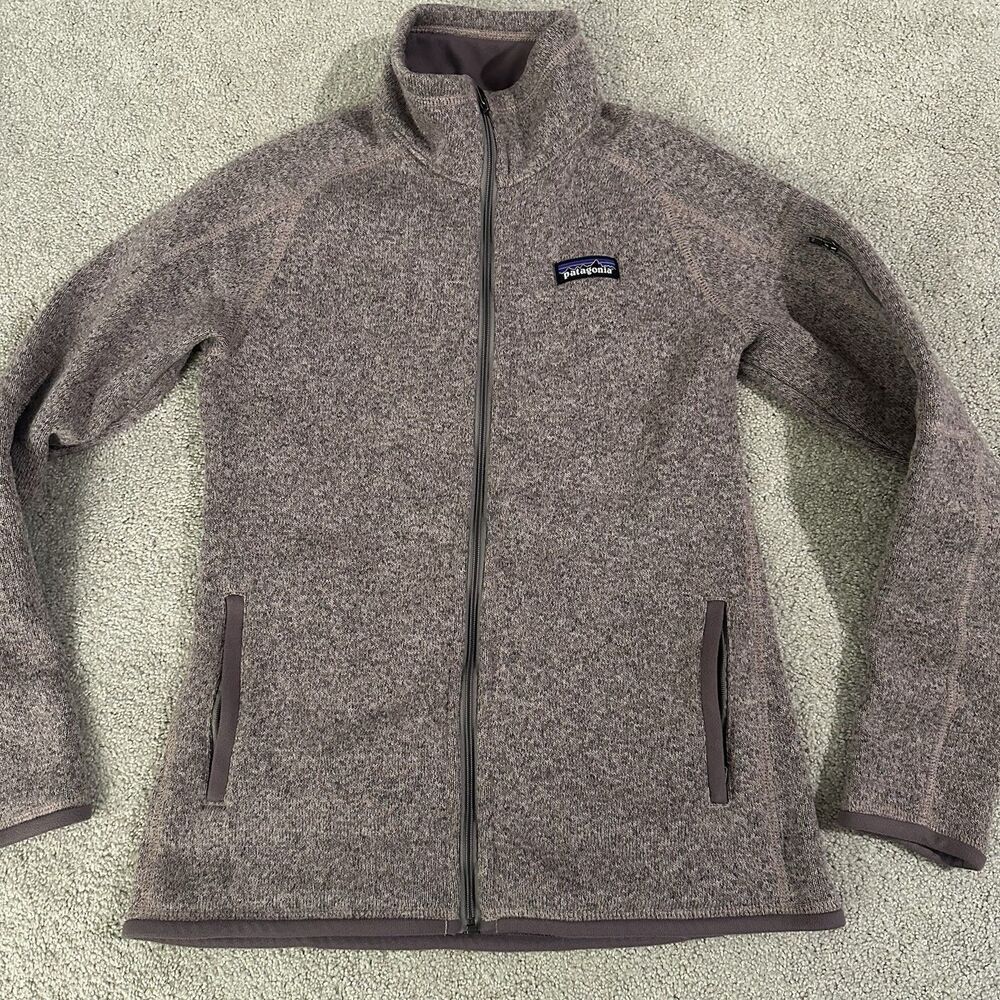 Patagonia Women Better Sweater Jacket XS Stormy Mauve VGUC